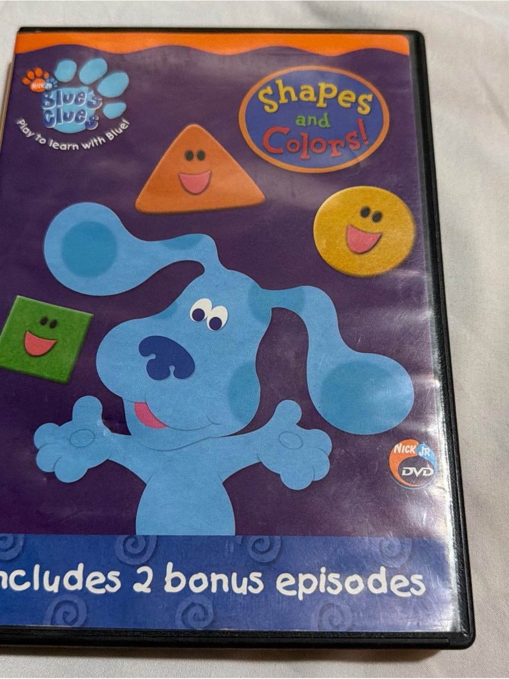 Blue's Clues Shapes and Colors DVD 2008 Nick Jr.